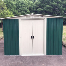 Load image into Gallery viewer, 10&#39;x8&#39; Storage Shed Large Backyard Outdoor Garden Garage DIY Sheds Kit Building
