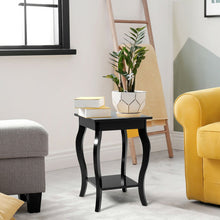 Load image into Gallery viewer, Accent Sofa End Side Table-Black
