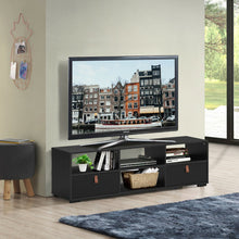 Load image into Gallery viewer, TV Stand Entertainment Media Center Console for TV&#39;s up to 60 Inch with Drawers-Black
