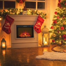 Load image into Gallery viewer, 26 Inch Recessed Electric Fireplace heater with Remote Control
