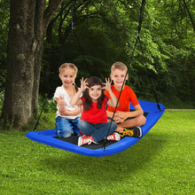 Load image into Gallery viewer, 700lb Giant 60 Inch Skycurve Platform Tree Swing for Kids and Adults-Blue
