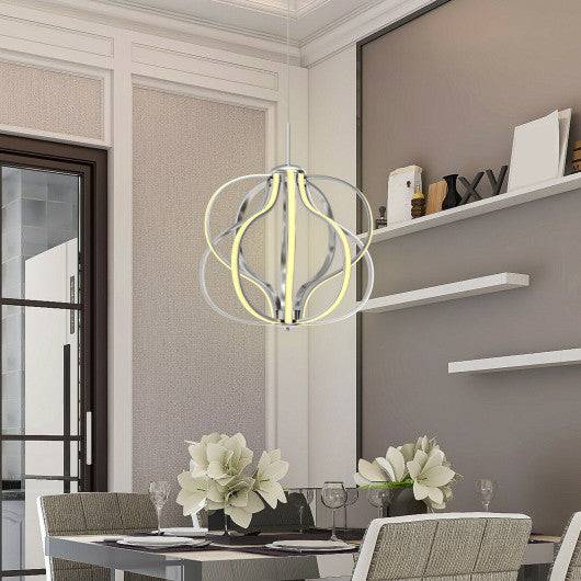 Dimmable Modern LED Chandelier with Warm White LED