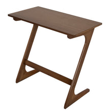 Load image into Gallery viewer, Bamboo Z-Shaped Spacious Sofa Side Table with Space-Saving Tabletop-Coffee
