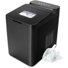 Load image into Gallery viewer, 33 LBS/24 H Ice Maker Machine with Scoop and Basket-Black
