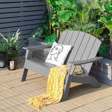 Load image into Gallery viewer, Patio Weather Resistant Adirondack Loveseat-Gray
