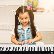 Load image into Gallery viewer, 88-Key Folding Electric Lighted Piano Full Size Portable Keyboard MIDI-Black
