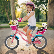 Load image into Gallery viewer, Kids Bicycle with Training Wheels and Basket for Boys and Girls Age 3-9 Years-14&quot;
