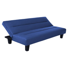 Load image into Gallery viewer, Microfiber Folding Sofa Couch Bed 2 color-Blue
