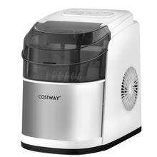 Load image into Gallery viewer, Countertop Ice Maker 26.5lbs/Day with Self-Cleaning Function and Flip Lid-White
