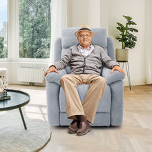 Load image into Gallery viewer, Power Lift Recliner Sofa with Side Pocket and Remote Control-Gray
