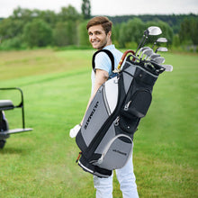 Load image into Gallery viewer, 14-Way Golf Cart Stand Bag with Waterproof Rain Hood
