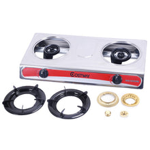 Load image into Gallery viewer, Stainless Steel 2 Burners Gas Stove
