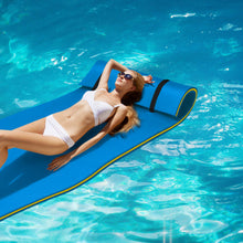Load image into Gallery viewer, 3-Layer Relaxing Tear-proof Water Mat-Blue
