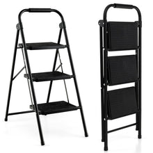 Load image into Gallery viewer, 2-Step/3-Step Ladder with Wide Anti-Slip Pedal-3-Step
