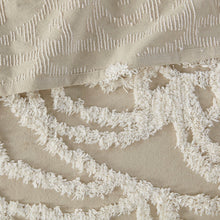 Load image into Gallery viewer, Laetitia Tufted Cotton Chenille Medallion Fringe Coverlet Set Full/Queen MP13-7118 By Olliix
