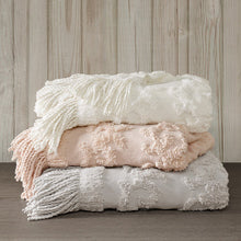 Load image into Gallery viewer, Madison Park Chloe Cotton Tufted Throw -50X60&quot; Mp50N-5513
