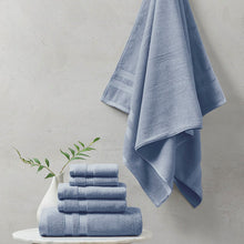 Load image into Gallery viewer, Plume 100% Cotton Feather Touch Antimicrobial Towel 6 Piece Set - BR73-2438
