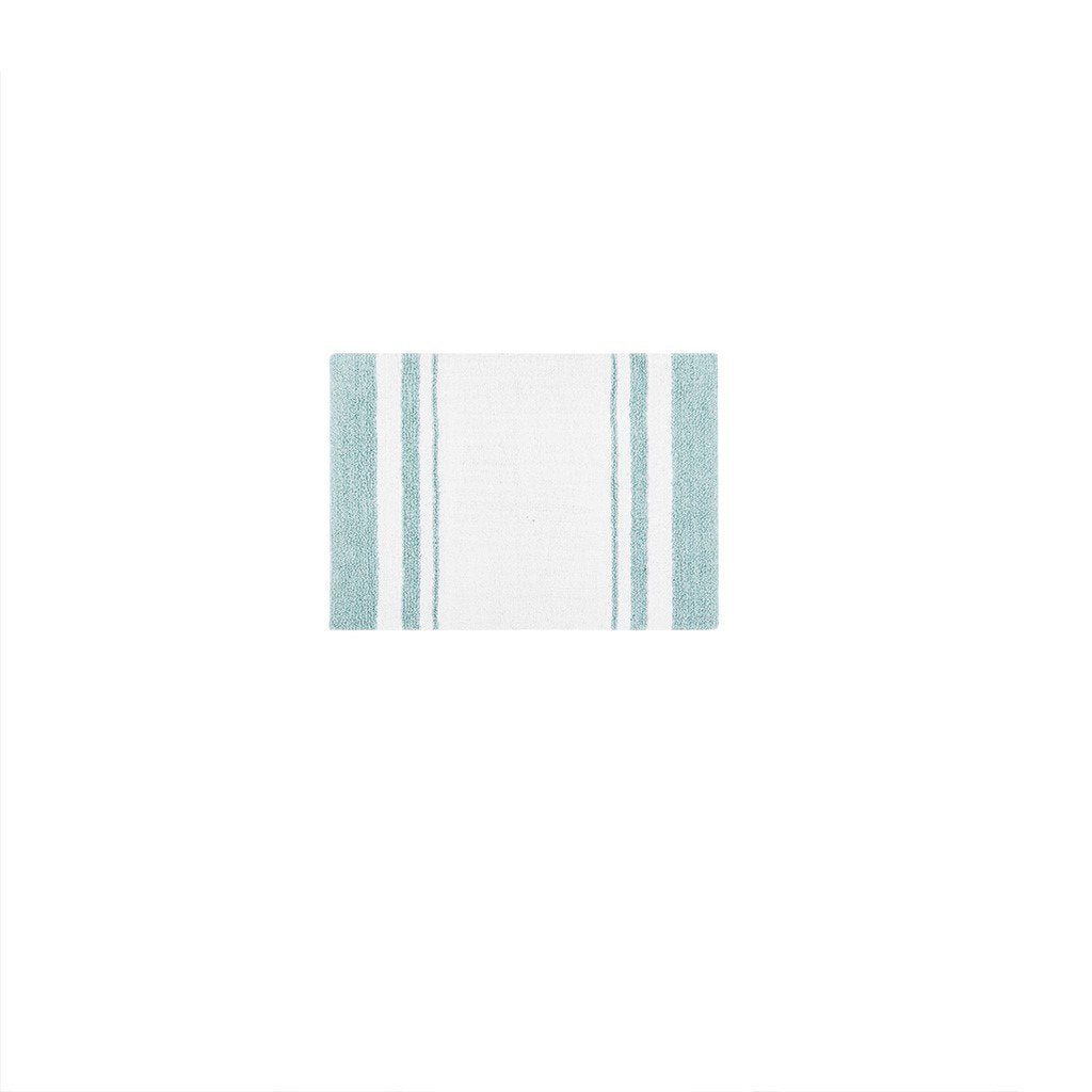 Madison Park Spa Cotton Reversible Bath Rug -20X30