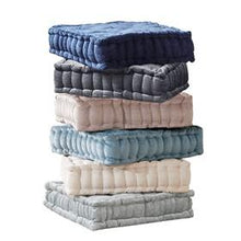 Load image into Gallery viewer, Intelligent Design Azza 100% Polyester Chenille Square Floor Pillow Cushion ID31-1833 By Olliix
