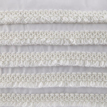 Load image into Gallery viewer, Olliix Daria 100% Cotton Oblong Pillow With Tassels By INK+IVY II30-1086
