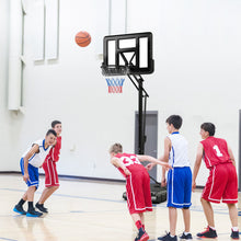 Load image into Gallery viewer, Portable Basketball Hoop with 8 to 10 Feet 5-Level Height Adjustable
