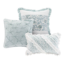 Load image into Gallery viewer, Madison Park Dawn 9 Piece Cotton Percale Comforter Set -King MP10-387 By Olliix
