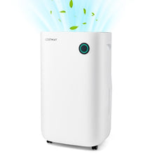 Load image into Gallery viewer, 4500 Sq. Ft Dehumidifier with 5 Modes and 3-Color Indicator Light-White
