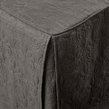 Load image into Gallery viewer, Madison Park Quebec 100% Polyester Fitted Bedspread - King - Dark Grey MP13-6475 By Olliix
