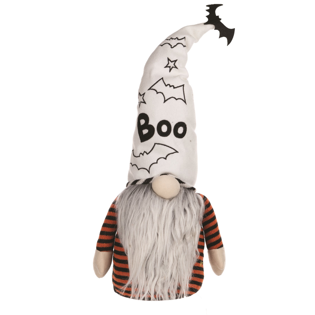 Plush Halloween Ghost Gnome Shelf Sitter 24