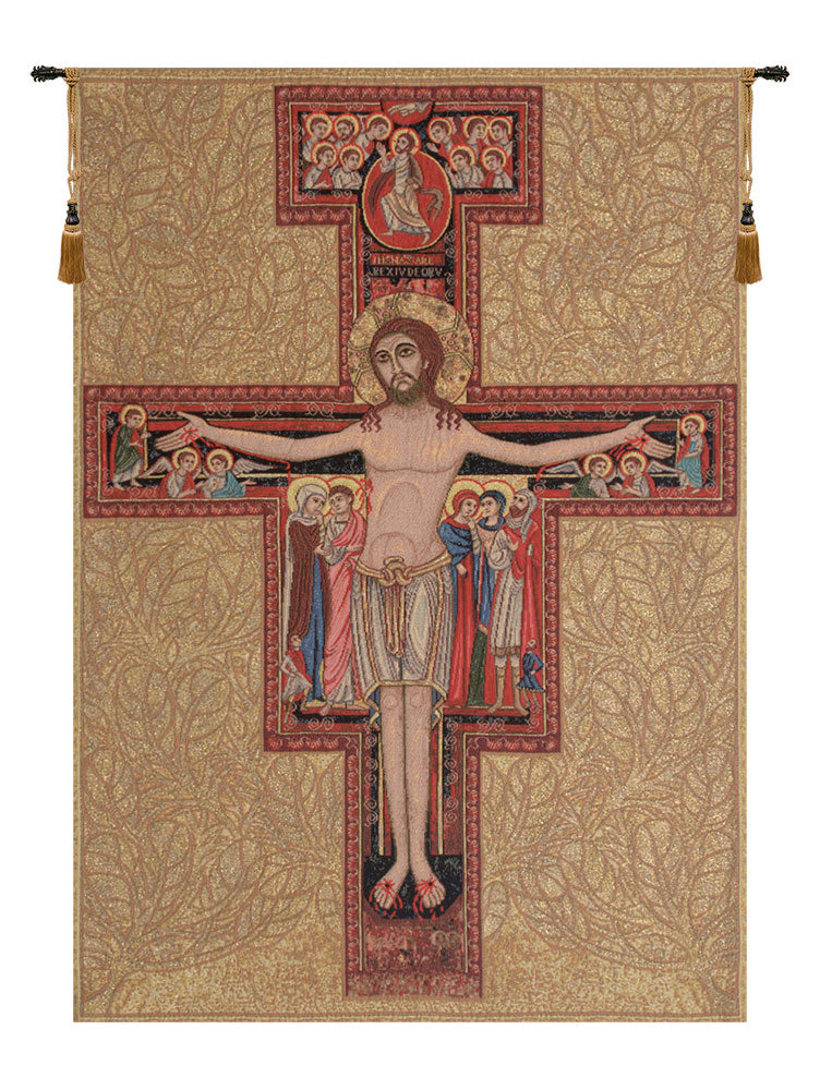 Crucifix of St. Damian Italian Tapestry