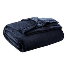 Load image into Gallery viewer, Madison Park Coleman 100% Polyester Reversible Plush To Microfiber Da Blanket MP51-6382 By Olliix
