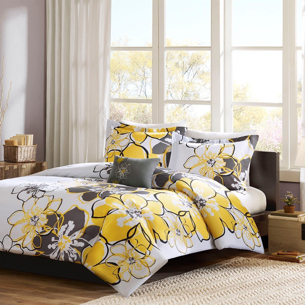 Mi Zone Allison Comforter Set -Full/Queen MZ10-075 By Olliix
