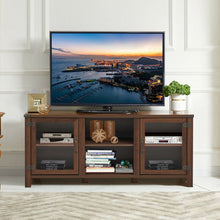 Load image into Gallery viewer, TV Stand Entertainment Center for TV&#39;s with Storage Cabinets-Walnut
