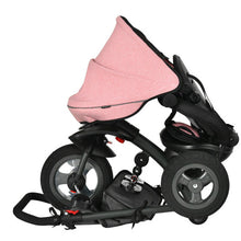 Load image into Gallery viewer, 7-In-1 Baby Folding Tricycle Stroller with Rotatable Seat-Pink
