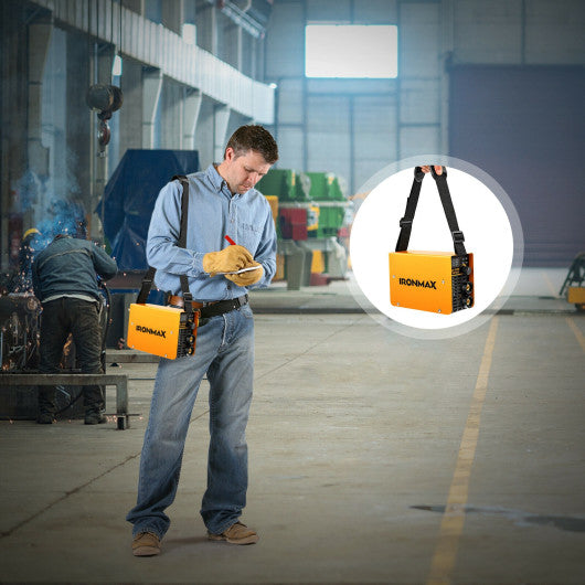 110V/220V ARC Welder Mini Welding Machine IGBT with Digital LCD and Electrode Holder