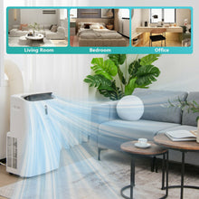 Load image into Gallery viewer, 12000 BTU Portable 4-in-1 Air Conditioner with Smart Control-White
