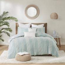 Load image into Gallery viewer, Olliix Kara 100% Cotton Jacquard Comforter Set By INK+IVY II10-1104
