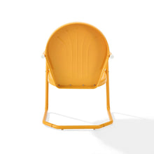 Load image into Gallery viewer, Griffith Outdoor Metal Armchair Tangerine Gloss
