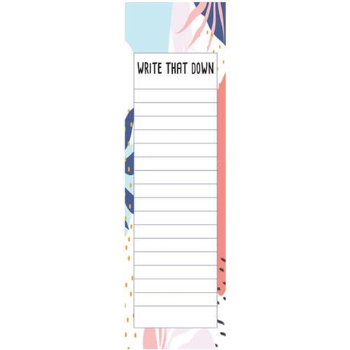 Write That Down Notepad (Pack of 4)