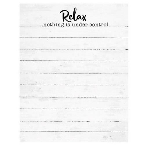 Nothing Is Under Control Mini Notepad (Pack of 4)