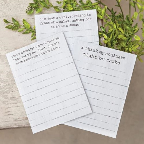 Tacos Mini Notepad  (Pack of 4)
