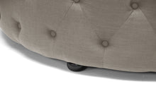 Load image into Gallery viewer, Baxton Studio Cardiff Beige Linen Modern Tufted Ottoman
