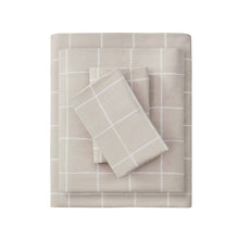 Load image into Gallery viewer, Oversized Flannel Cotton 4 Piece Sheet Set KingBR20-1858 By Olliix

