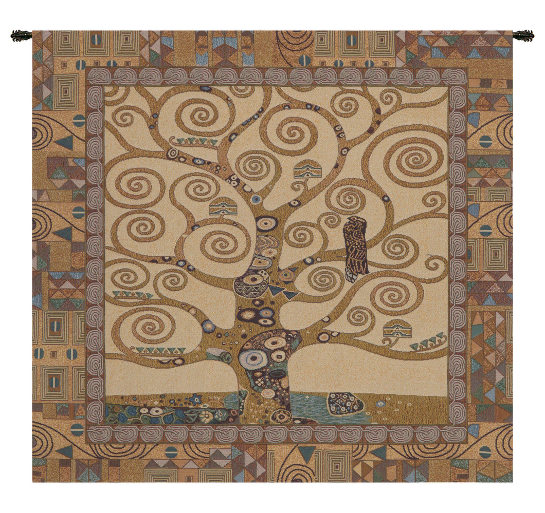 Tree of Life by Gustav Klimt Italian Tapestry