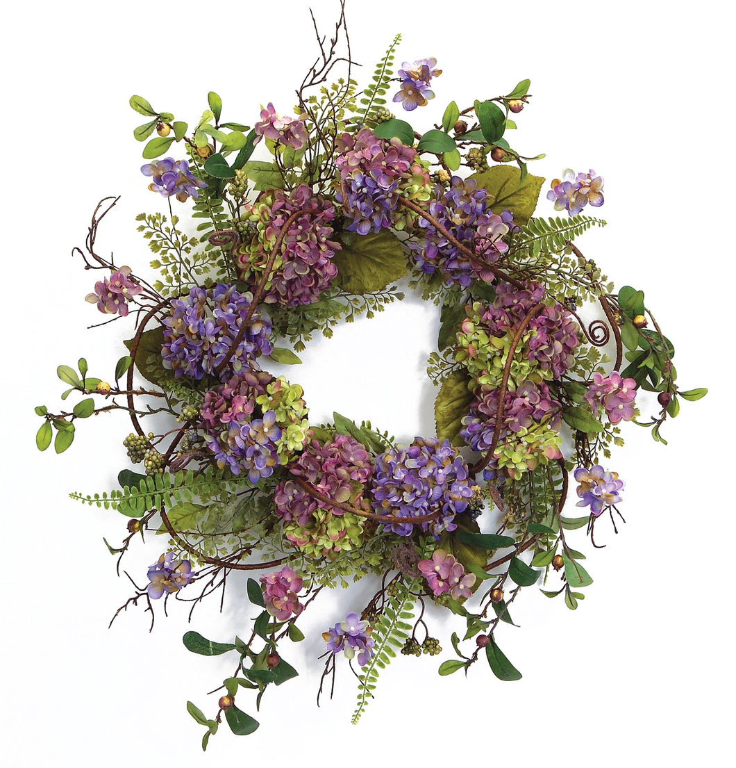 Hydrangea Floral Wreath 22