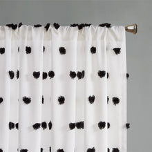 Load image into Gallery viewer, Intelligent Design Sophie 100% Polyester Pom Pom Embellished Window Panel ID40-1797 By Olliix

