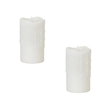 Load image into Gallery viewer, Simplux Designer LED Dripping Candle with Moving Flame and Remote (Set of 2)
