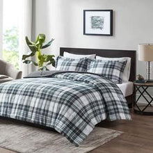 Load image into Gallery viewer, Madison Park Essentials Parkston 100% Polyester Microfiber Printed Comforter Mini Set W/ 3M Moisture MPE10-826 By Olliix
