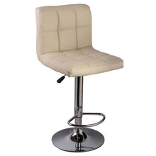 Load image into Gallery viewer, Bar Stool PU Leather Barstools Chairs Adjustable Counter Swivel Pub Style New-brown
