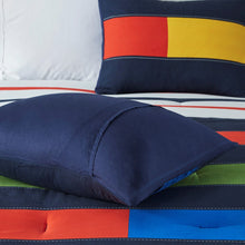Load image into Gallery viewer, Morris Stripe Printed Comforter Set - Full/Queen UHK10-0143 By Olliix

